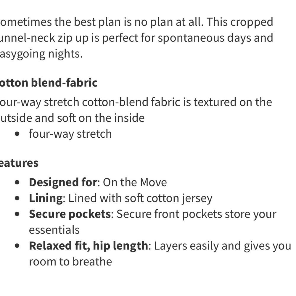 NWT Lululemon Rippled Full Zip jacket - Picture 6 of 6